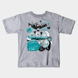 THE FROZEN CAT HEADS - LIVE! Kids T-Shirt